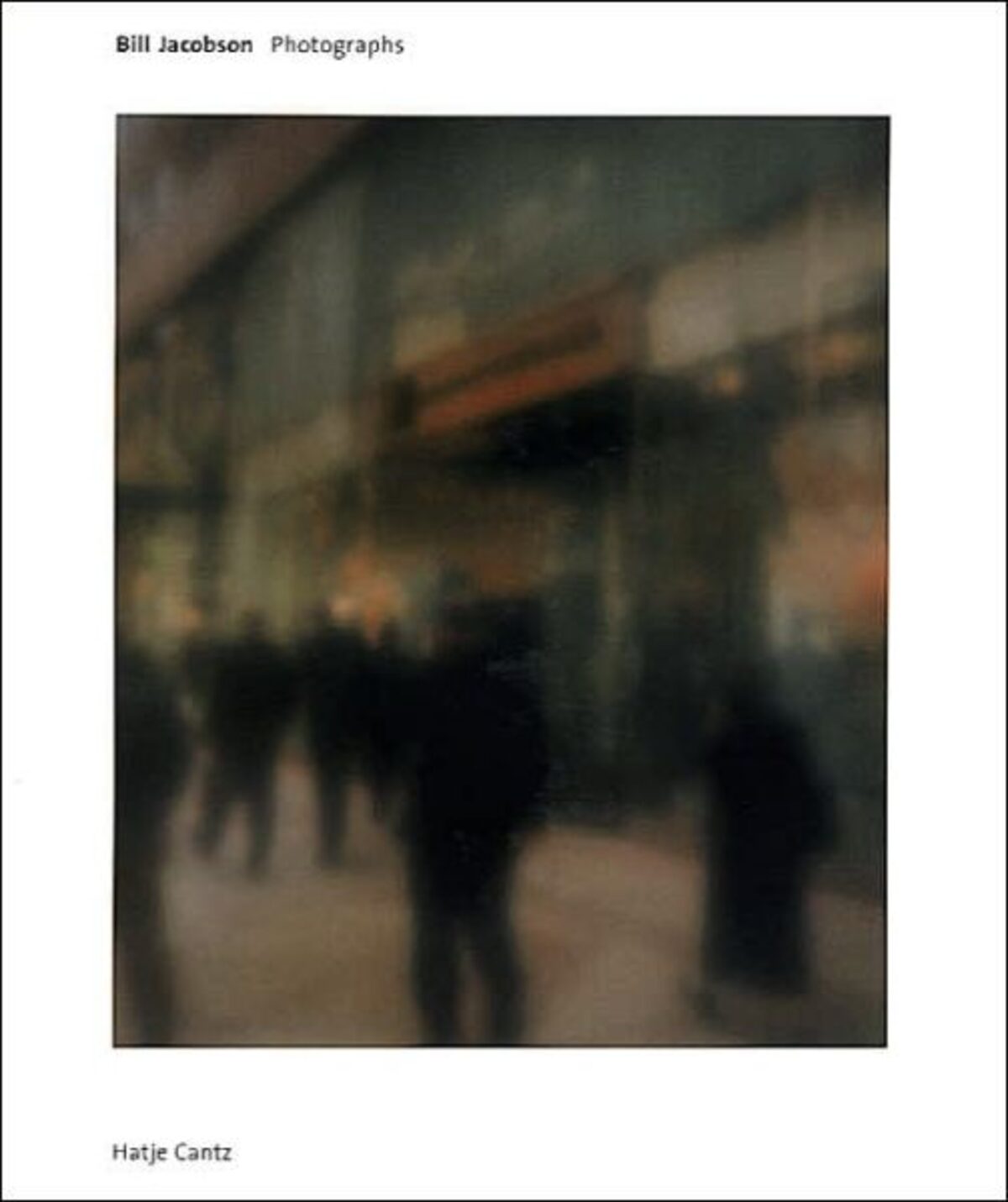 Front cover of Photographs by Bill Jacobson.