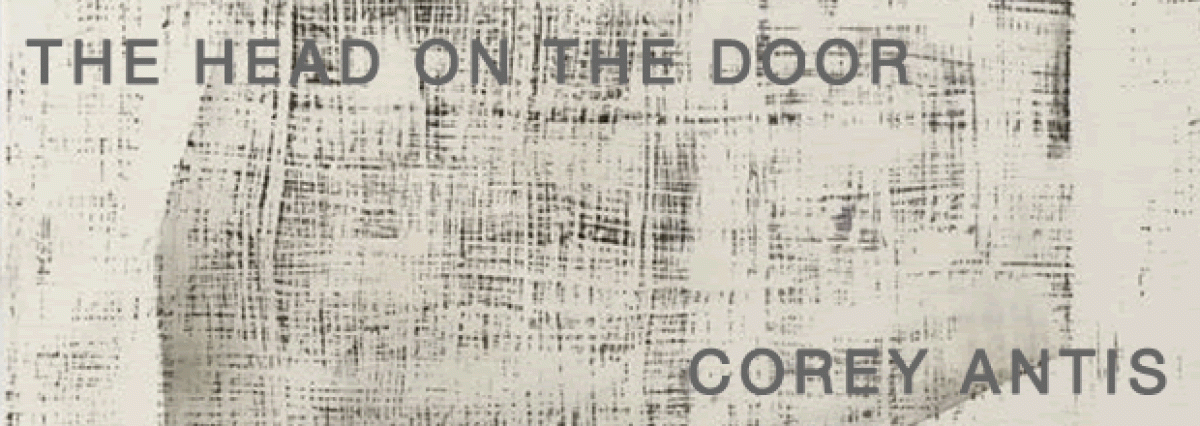Textured abstract composition with dense crosshatching and linear marks in black and gray on a light cream ground, creating a layered, grid-like surface that suggests both materiality and image through its intricate, almost architectural patterning.